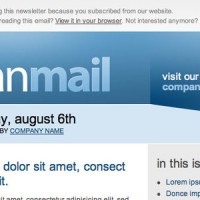 CleanMail Email Newsletter Template