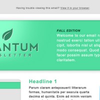 Quantum Email Newsletter Template